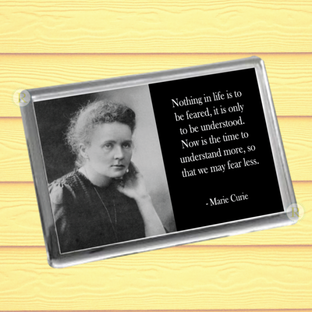 Marie Curie Fridge Magnet